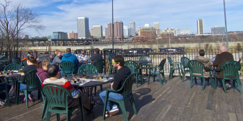 Best outdoor seating Richmond, VA - Legend Brewing Co.