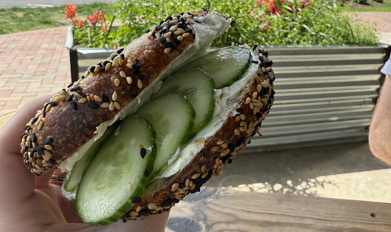 Julio's bagel shop